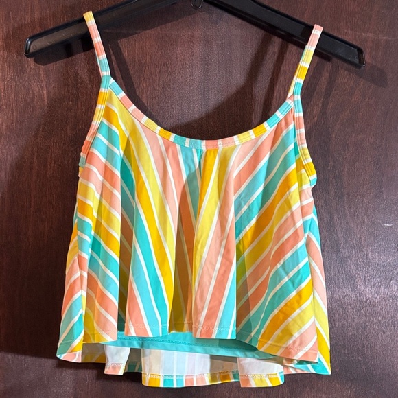 Matilda Jane Colorful Coastal Tankini Swimsuit Top- Small - Picture 4 of 4